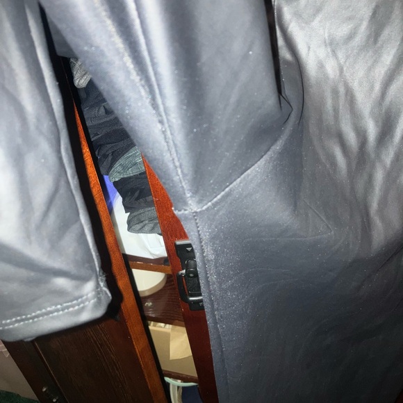 Black 0 Fake Leather Leggings Made In The USA - Picture 5 of 9